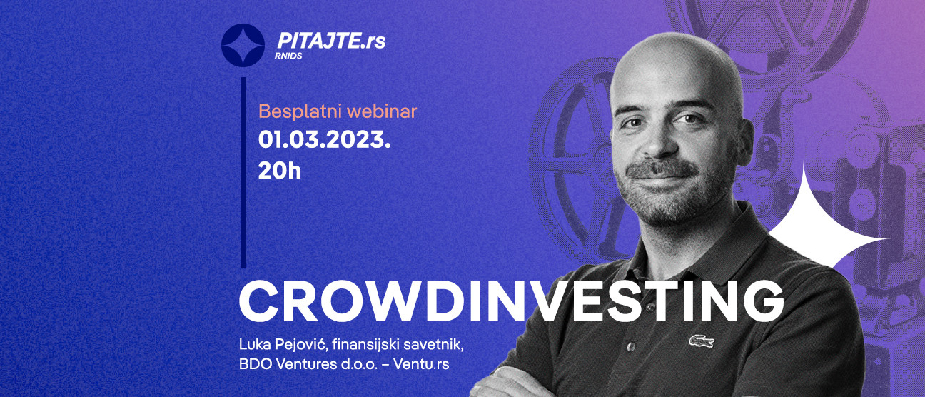 pitajte.rs вебинар: Crowdinvesting