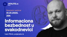 pitajte.rs vebinar: 10 tema za razmišljanje: Informaciona bezbednost u svakodnevici