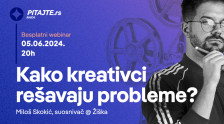 pitajte.rs вебинар: Како креативци решавају проблеме?